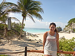 Visiting Mayan ruins in Tulum, Quintana Roo