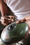 "Learning about Nicaraguan ceramic making at the Lopez family home in San Juan del Oriente"